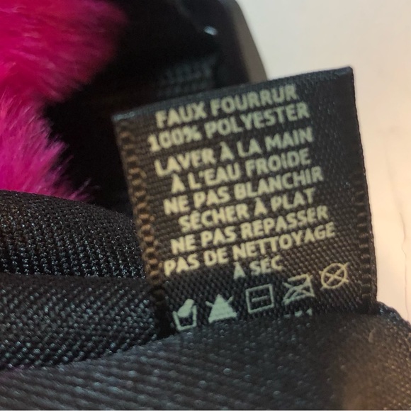 Do Everything In Love Hot Pink Faux Fur Muffler Fanny Pack - Picture 10 of 11